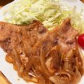 ほのぼのいっこ's cooksnap of when they made 生姜焼きに匹敵❤豚肉と玉葱のトンテキ炒め.