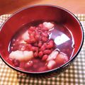 お山のエイ's cooksnap of when they made 甘さ控えめでおいしい！ぜんざい/おしるこ.