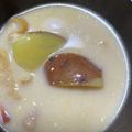 kinkinsan's cooksnap of when they made ほっこり♪具たくさん豆乳味噌汁☆.