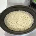 めぐみんさま's cooksnap of when they made ストーブ鍋で時短玄米.