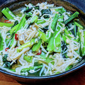 さちへ♪'s cooksnap of when they made 作り置き☆こまつなとえのきのおひたし.