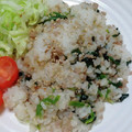ちかﾁｬﾝ☆'s cooksnap of when they made ひき肉とほうれん草の混ぜご飯☆★.