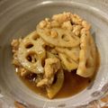 のらむーちょ's cooksnap of when they made 蓮根とささみの甘辛炒め.