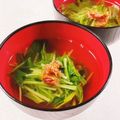 みぽぽ37's cooksnap of when they made 水菜の梅すまし汁.