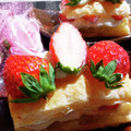 STimeBlues's cooksnap of when they made 冷凍パイで簡単♪いちごのミルフィーユ.