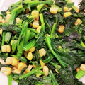 ハッピーまるしぇ's cooksnap of when they made ☆ほうれん草とコーンのバター炒め☆.