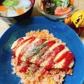 たけうちーの's cooksnap of when they made 炊飯器で簡単☆チキン（ケチャップ）ライス.