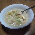 初レポまにあ's cooksnap of when they made 簡単ぽかぽか☆白菜のミルク煮☆.