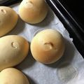 ちさちゅ★'s cooksnap of when they made 初めてでも簡単ﾚｰｽﾞﾝ酵母の丸パン♡.