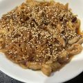 ＭＩ−ＳＡＮ's cooksnap of when they made たっぷり生姜と鶏皮しらたき.