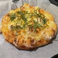 クックC7NZV5☆'s cooksnap of when they made 明太マヨ餅ピザ♪.