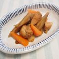 バカリャウ's cooksnap of when they made ゴボウと鶏の お酢でさっぱり煮.