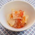 バカリャウ's cooksnap of when they made 味付けはマヨネーズだけ！柿と大根のサラダ.