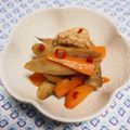 バカリャウ's cooksnap of when they made Ⓙささがきなし！乱切りきんぴら.