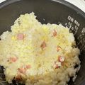 y_u♡'s cooksnap of when they made 炊飯器で簡単♪パラパラチャーハン.