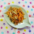 チェックのミニくま's cooksnap of when they made *サバ缶でキャロットラペ*.