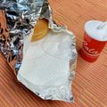 島子☆'s cooksnap of when they made ☆ハンバーガーの包み方☆マック風.