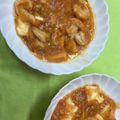 ぷるぷるプリン☆'s cooksnap of when they made 海老と豆腐のチリソース煮.