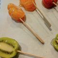 Sun Flover's cooksnap of when they made フレッシュりんご飴♪.