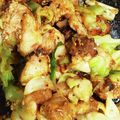 とろけい's cooksnap of when they made 簡単ヘルシー☆鶏むねのキャベツ炒め.