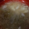 あゆたっくん's cooksnap of when they made 大根おろし入り☆とろろ昆布の味噌汁.