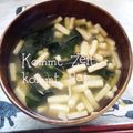 ひトみ's cooksnap of when they made いつもあなたに 凍み豆腐の味噌汁.