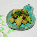 Laufen's cooksnap of when they made おせちリメイク・味付かずのこの梅鰹和え.