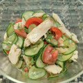 ゆうかりおん's cooksnap of when they made 大葉香る♪ささみとトマトきゅうりのサラダ.