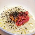 ♡れんか♡'s cooksnap of when they made 牛乳で簡単！明太子カルボナーラ風うどん.