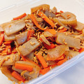 amo♥♥'s cooksnap of when they made ✿挽き肉と蒟蒻の甘辛煮✿.