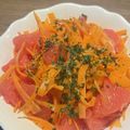 Yokchina's cooksnap of when they made グレープフルーツキャロットラペ.