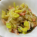 檸檬パン's cooksnap of when they made ‎❀̸白菜とカニカマの塩こんぶ和え‎❀̸.