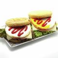 クックDAD's cooksnap of when they made イングリッシュマフィンでハンバーガー♪.