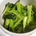 YU♡CO's cooksnap of when they made 小松菜ナムル.