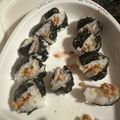 eyes_cook's cooksnap of when they made 離乳食 完了期 ﾐﾆ海苔巻き☆納豆巻き♪.