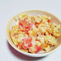 gojigoji18's cooksnap of when they made トマトとカニかまのふんわりたまご炒め.