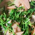 ♡ほこ♡'s cooksnap of when they made Ｂ−カロテン豊富♪豆苗とハムの中華サラダ.