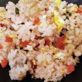 ♡YKitchen♡'s cooksnap of when they made ☆カリカリ梅とじゃこのチャーハン☆.