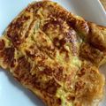 kinkinsan's cooksnap of when they made 甘酒入り半熟切り餅フレンチトースト.