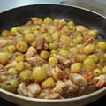 ｸﾏﾘｴ's cooksnap of when they made 鶏と新じゃがの照り煮柚子風味.
