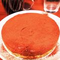 かなた＠FANKS's cooksnap of when they made チョコレアチーズケーキ.