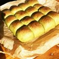 SachikoS's cooksnap of when they made ふんわり甘い♡こしあん入り抹茶ちぎりパン.