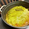 ♪Key♪'s cooksnap of when they made 簡単！とろとろキャベツと挽肉の重ね煮.