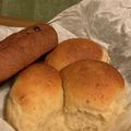 のほさん。's cooksnap of when they made まずは生食♪カルピス食パン　しっとり角食.