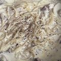 ヴィーナスけい's cooksnap of when they made ベーコンの豆乳クリームスープパスタ.