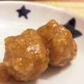ma1さん's cooksnap of when they made 冷凍肉団子の白ごま照り焼きソース.