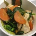 さおりん@料理特訓中's cooksnap of when they made ＊チキン＆ほうれん草のサラダ＊.