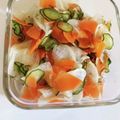 pinkyume's cooksnap of when they made きゅうりと大根の中華風酢の物【作り置き】.