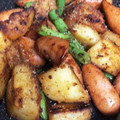 mikankoーhr's cooksnap of when they made じゃがいもといんげんのにんにく醤油炒め♪.