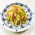 あっこ姉's cooksnap of when they made ごまと味ぽんで♪もやしとキャベツ♪.